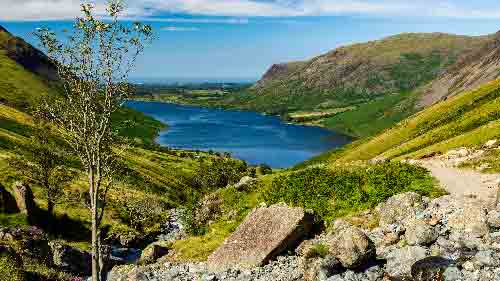 A hiker has been found dead after disappearing during a walk in the famous Lake District