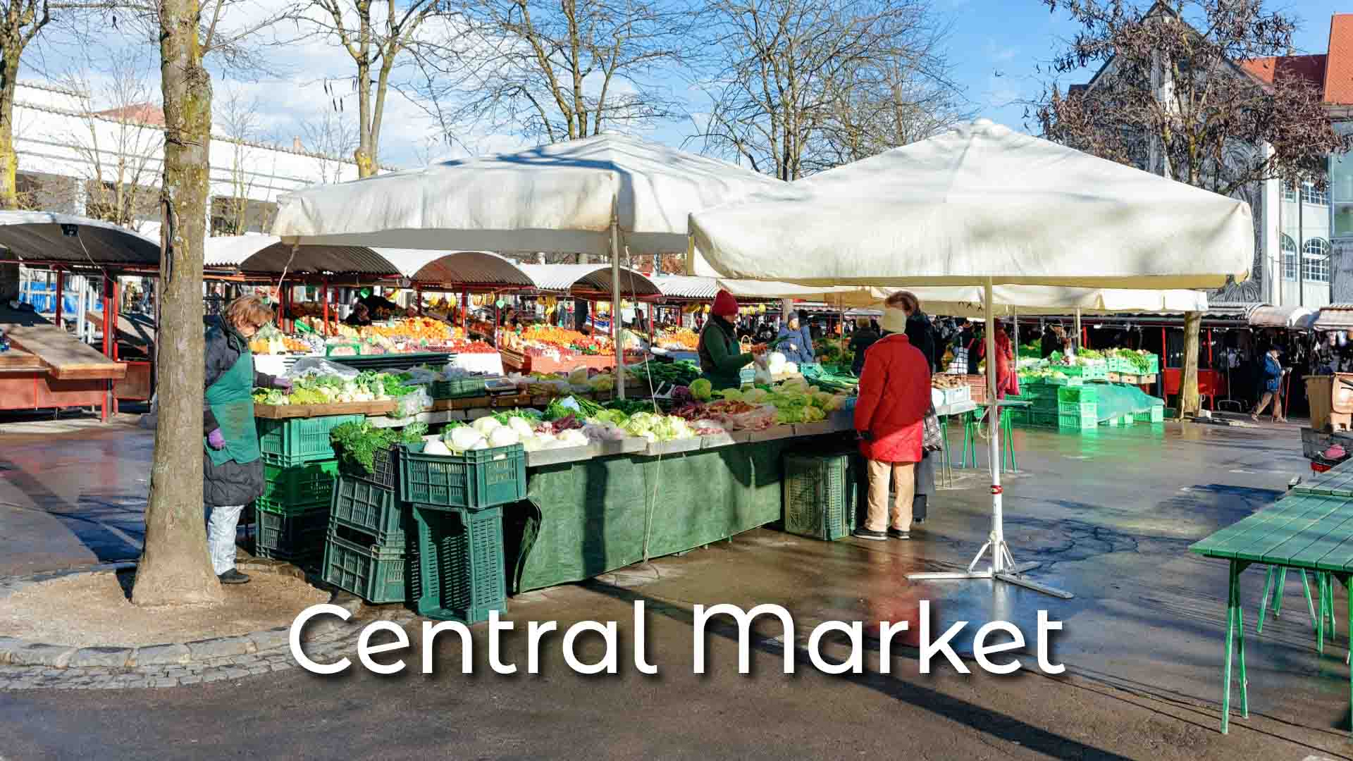 Central Market, Ljubljana, Slovenia